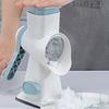 Kitchen Gadget 3 in 1 Hand-Crank Vegetable Slicer Labor-saving Plastic Rotary Cheese Grater Manual Vegetable Shredder Carrots