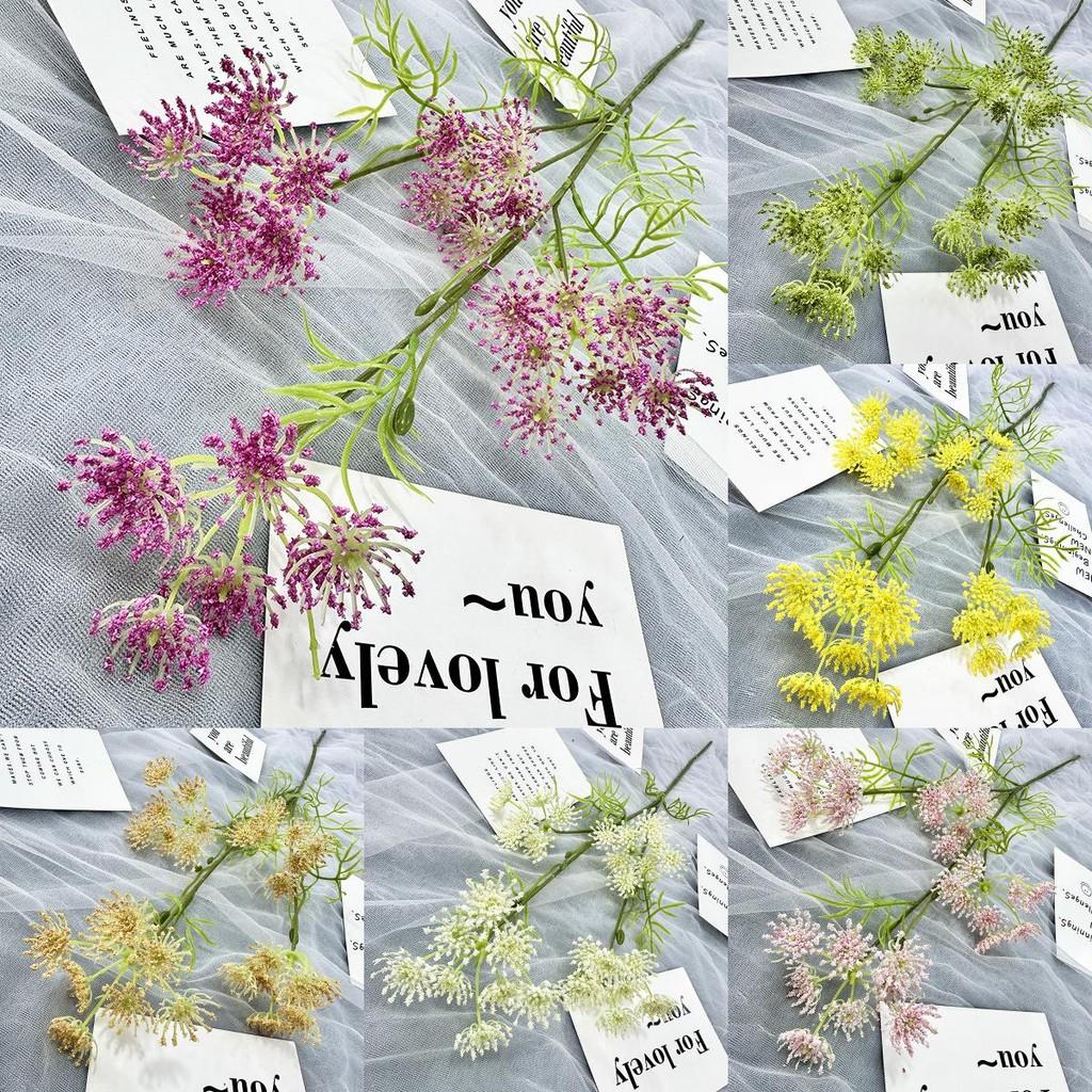 Plants Faux Flowers Plastic Wedding Wall Decor For Photography Arrangement Home