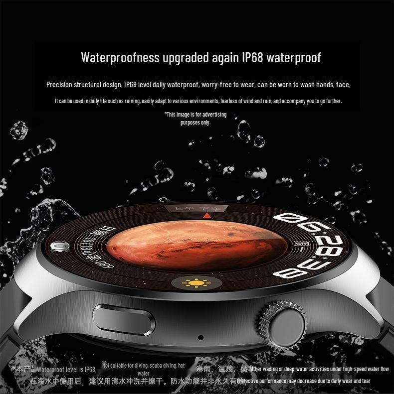 Planet Series Smartwatch: Multifunctional Bluetooth with NFC, Sports Health, Payment, Call & Voice Assistant