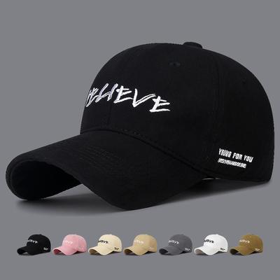 Frühling Sommer Brief Stickerei Baseball Kappe für Männer Frauen Sonnenhut Snapback Hut Sonnenblende Hüte Angeln Hut Spitzen Kappe