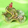 <Crown Frog (King Frog)> Pierce Jewelry Box