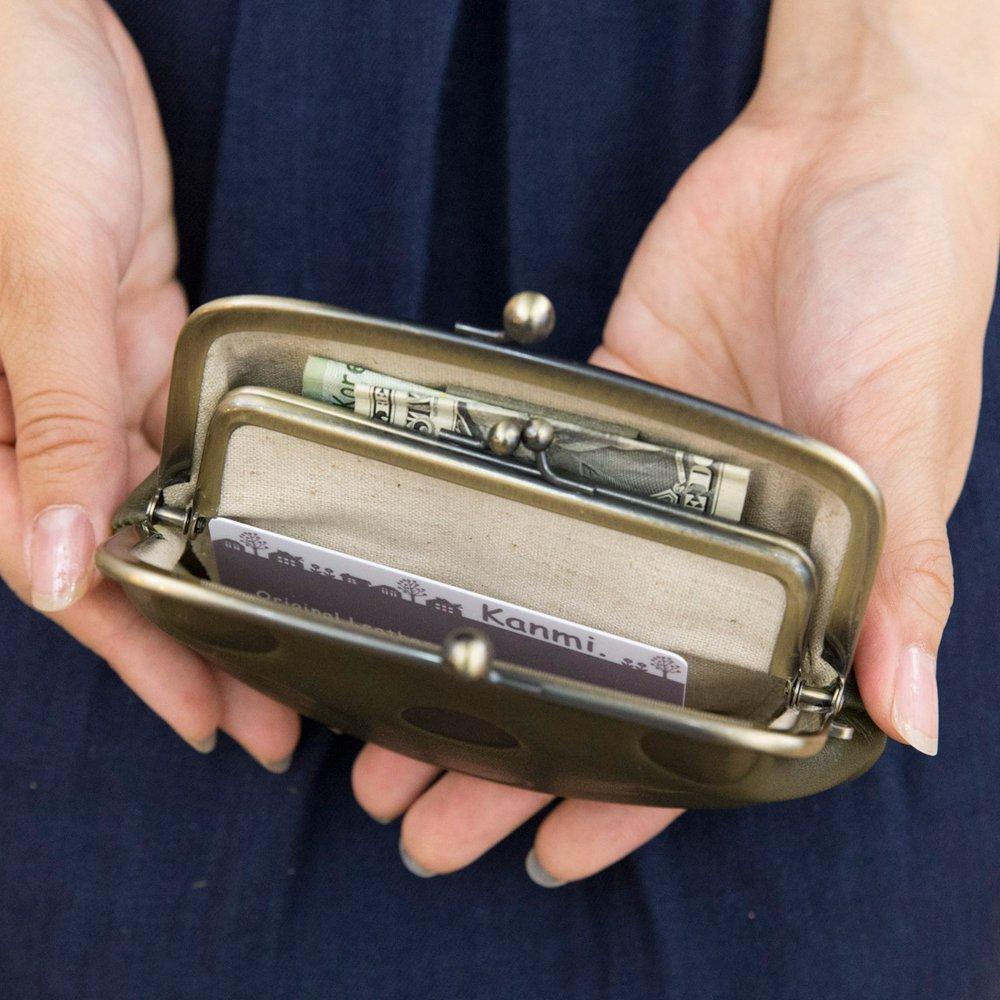 Kanmi Candy Parent and Child Clasp Navy Purse,