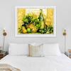 New 5D DIY Diamond Painting Wine Diamond Embroidery Fruit Cross Stitch Full Round Drill Crafts Home Decor Manual Art Gift
