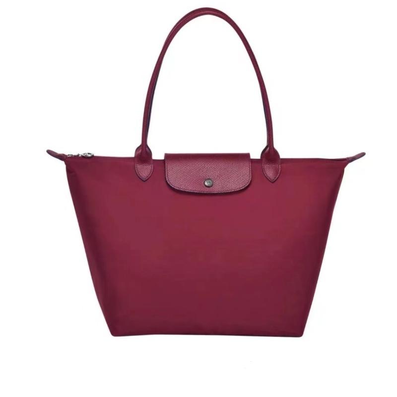 Borsa a sacchetto Leggera borsa tote pieghevole Borsa a tracolla per pendolari in nylon impermeabile di grande capacità borsa a mano