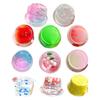100g Knete Spielzeug Breite Anwendung Mini Bequem Universal Gratefrei Attraktiv Falscher Kristall Boden Lebendige Farbe Schlamm Spielzeug für Kind
