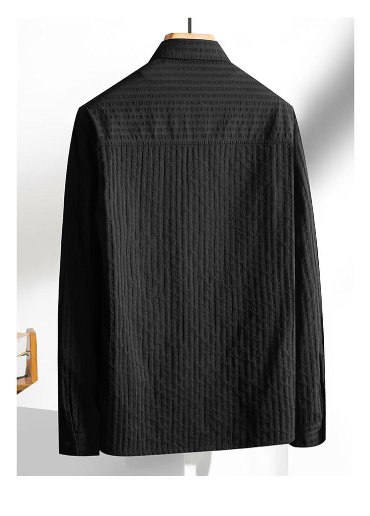 [100% Cotton Foam and Foam Yarn Craft] Autumn Comfortable Shirt Men's Casual Coat
