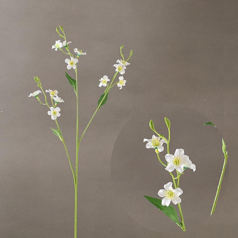 

Искусственные цветы Осенняя хризантема Одиночный стебель 5 голов Искусственная ромашка Искусственные цветы для домашнего декора 1pc белый