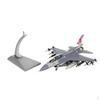 1:72 F16D Бойовий Литий Модель для дому та столу Прикраса Сувенір
