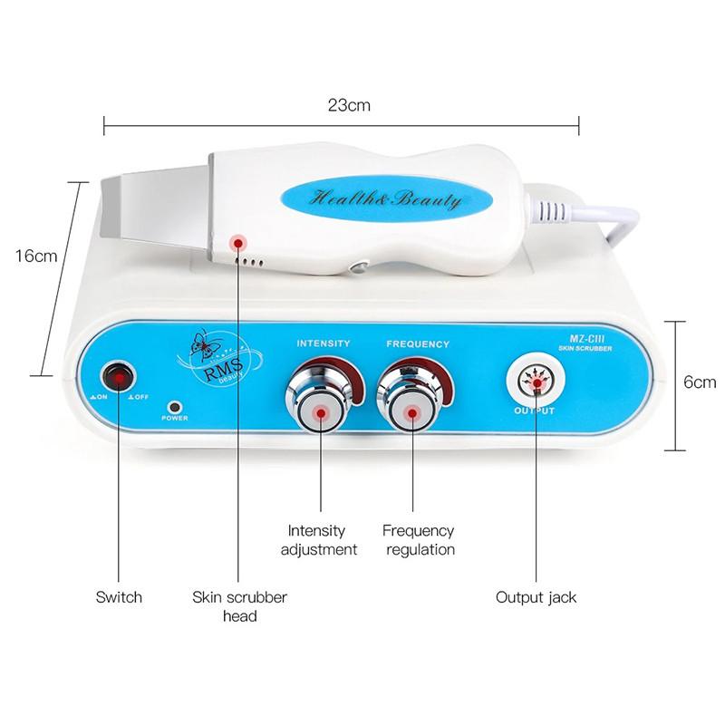 Face Acne Spots Removal Skin Scrubber Beauty Lifting Massager Face Cleaning Beauty Tool Facial Ultrasonic Cleaner