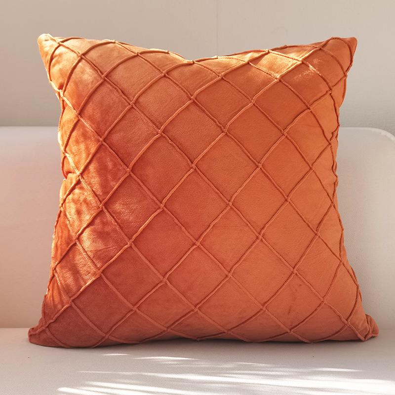 velvet Design pillow cover, living room pillow decoration, home decoration, sofa pillow 45x45 cm
