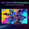 KTC H24B9S-2 23,8" 144Hz Gaming-Monitor, Schnelles IPS FHD 1080p, 113% sRGB, Blaulichtreduziert, VESA-montierbar, HDMI/VGA, Homeoffice & Gaming-Display