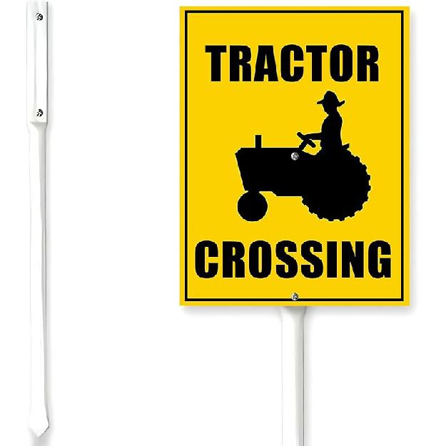 

Знак «Медленно. Дикие животные переходят дорогу» со стойкой. Знак «Сбавьте скорость» для окрестностей, двора, фермы. Алюминий, Предупреждение, 8x12 дюймов. Фермерские украшения для двора, газона, дорожки. 6x4.6inch