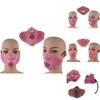Hilarious Halloween Half Face Mask With Comical Pig Nose For Costume Fun