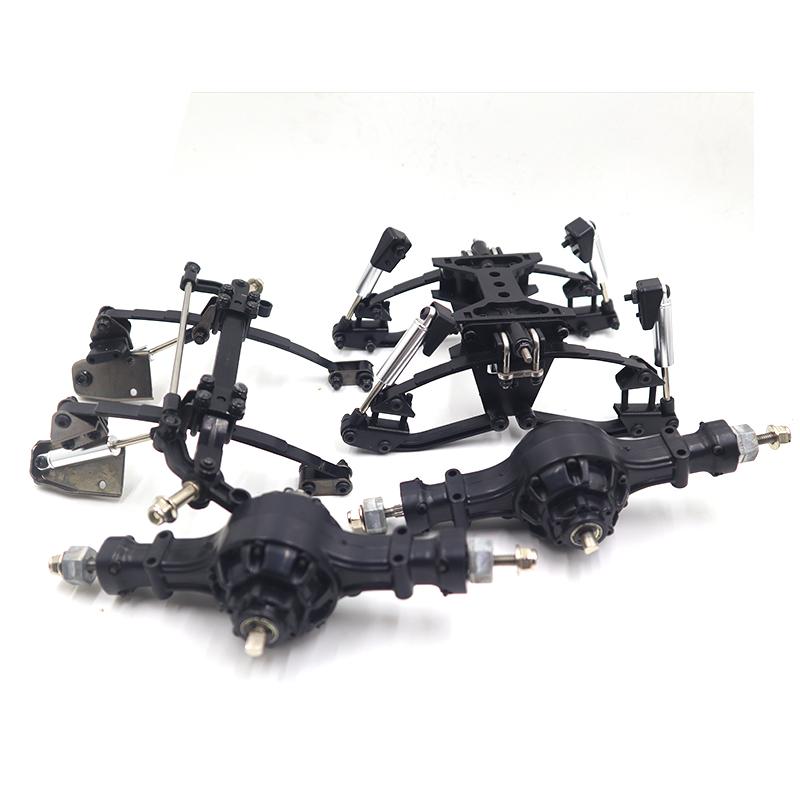 Brand New Original Rear Suspension Assembly for 1/14 Tamiya RC Truck Trailer Tipper Scania Benz Actros Volvo MAN Hercules Parts