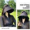 Foldable Lightweight Sun Visors Hat for Women with Adjustable Fit for Hiking and Gardening Ponytail Beach Hat