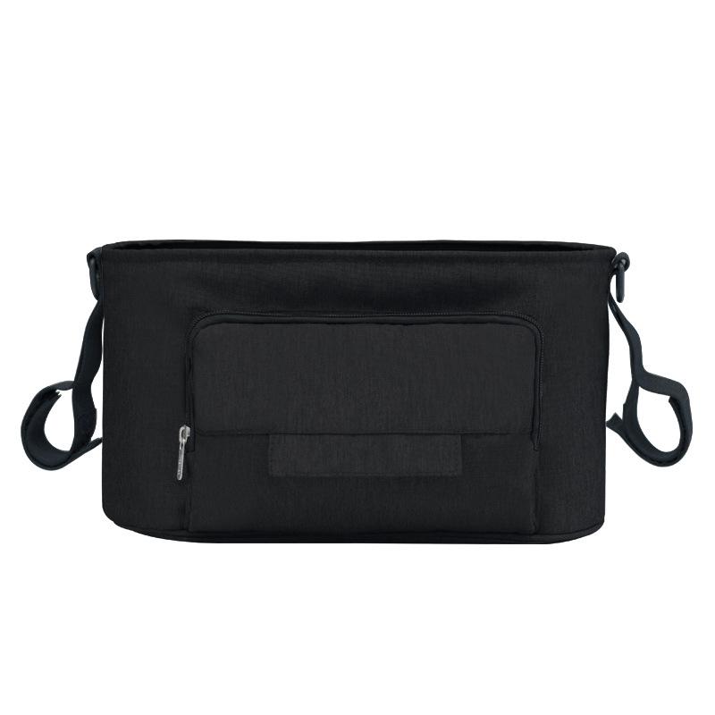 

Baby Stroller Bag Hook & Storage Mommy Bag - Customizable with Logo чёрный