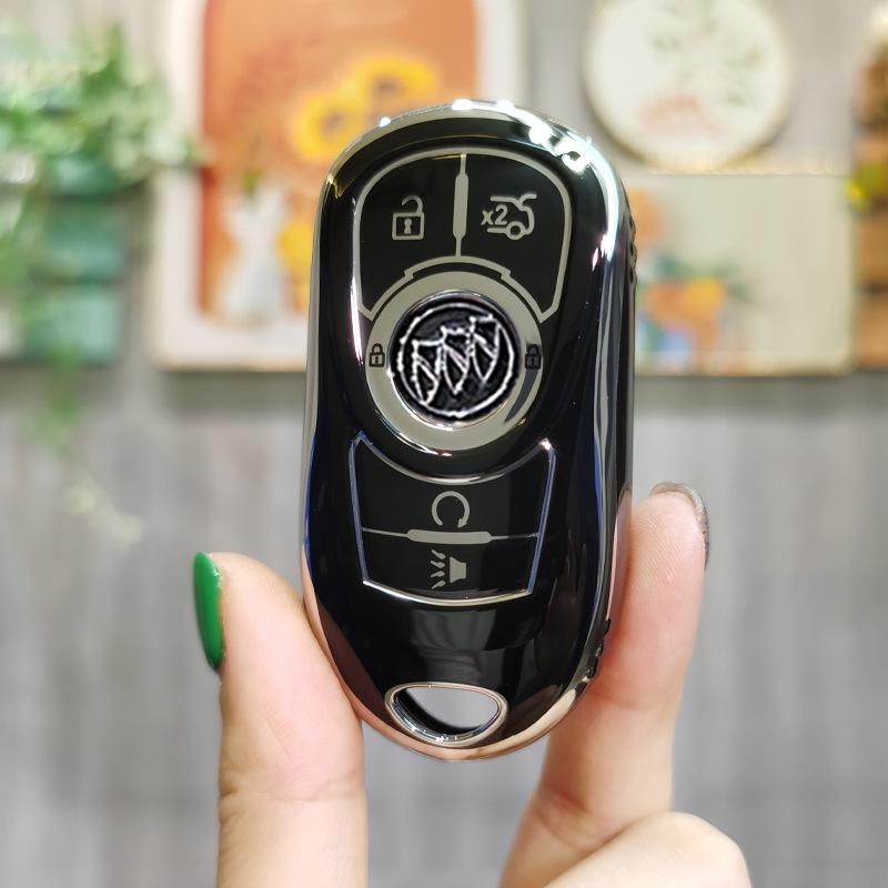 Elegant Key Case for Buick: Regal, Envision, GL8, LaCrosse, Enclave, Velan 7 – Stylish Protective Shell for Women