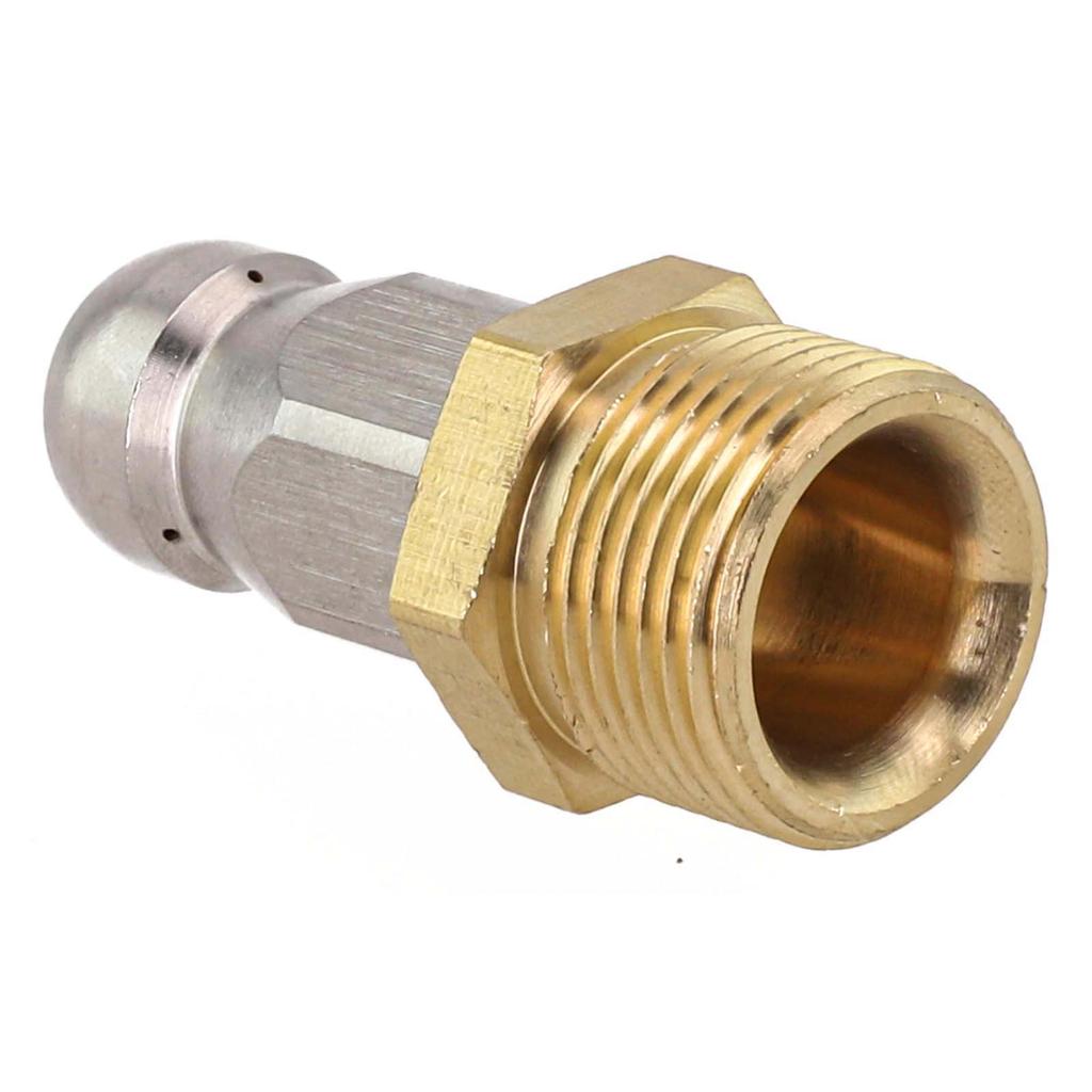Unclog Nozzle Pipe Dredger Nozzle Stainless Steel Copper High Pressure Washer High Pressure washer Front Rear Practical Useful