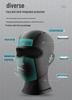 Silicone Non-slip Cycling Helmet Liner & Sun Protection Ice Silk Face Mask