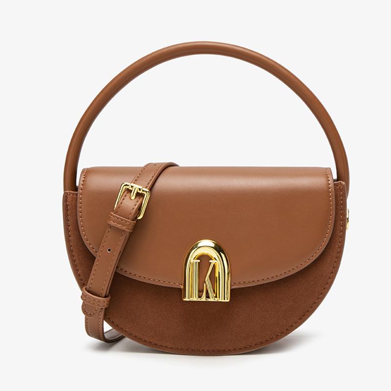 2025 Chic Retro Crossbody Bag For Women Fashionable Single Shoulder Handbag With Detachable Strap Magnetic Closure