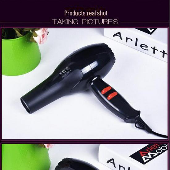 High-Power Hair Dryer with Fast Drying, Constant Temperature, and Blue Hair Care