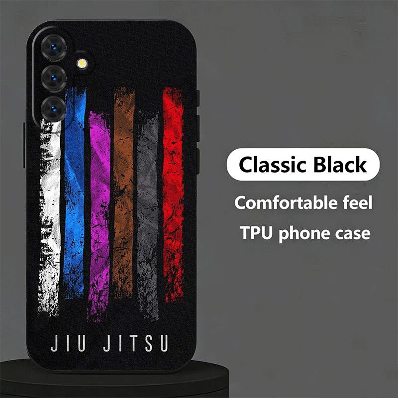 Soft Phone Case For Samsung A17 A37 A57 A16 A36 A56 A15 A35 A55 Judo Jiu Jitsu BJJ Brazilian A14 A34 A54 A13 A33 A53 A27 A26 A25