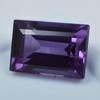 4.15 CERTIFIED Loose Gemstone Natural Emerald Cut Purple Tanzanite
