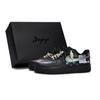 Air Force 1 Slip Resistant Low Top Skateboard Shoes Unisex Black Green CW2288-001(Team80-S-BOX)
