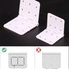 20PCS High Strength Nylon Pinned Hinges for Model Aircraft Stability and Safety Lightweight Design for Easy Installation