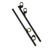 Track Lighting Kit Black Shell 85V?265V Wide Voltage LED 30W 4 Lights 6000K White Angle Adjustable