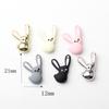 10pcs Color Cute Rabbit Animal Pendant Charms For Jewelry Making Handmade DIY Bracelet Earrings Necklace Key Chain Accessories