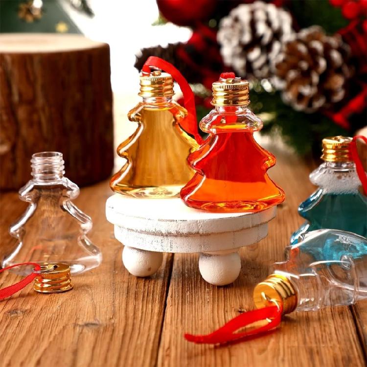 20 Stück Mehrzweck Klare Kugeln Leicht zu Befüllen Weihnachtsdekoration für Individuelle Baumdekoration und Partydekorationen