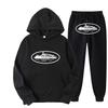 Corteiz Trendy Street Voľný set s kapucňou Dámska Krása Hip-hop Skateboard Ležérny top Pánsky outfit