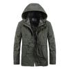 Winter Parkas Windproof Fashion Mens Military Parkas Coat Military Windproof Hooded Jackets Man Men Washed Cotton New 2026