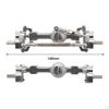 Aluminum Front And Rear Axle Set for 1:12 Scale RC Vehicles