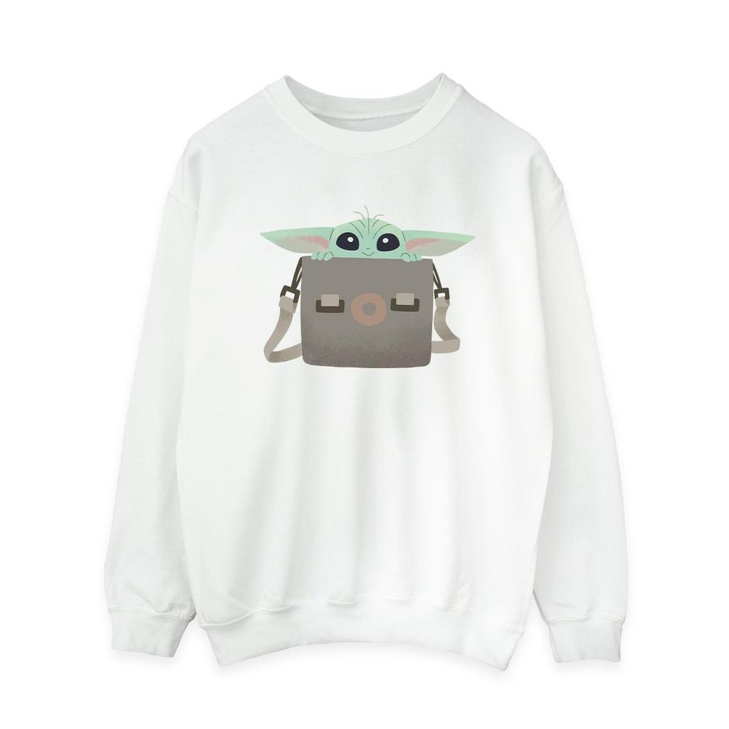 Star Wars Womens/Ladies The Mandalorian Grogu Luggage Sweatshirt