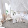 Cotton Polypropylene Rug Pattern Lines Beige 160x230