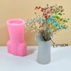 Silicone Concrete Mold Storage Box Mould Cat Foot Shaped Resin Clay Molds Flower Vase Moulds for Making Vase Flowerpot