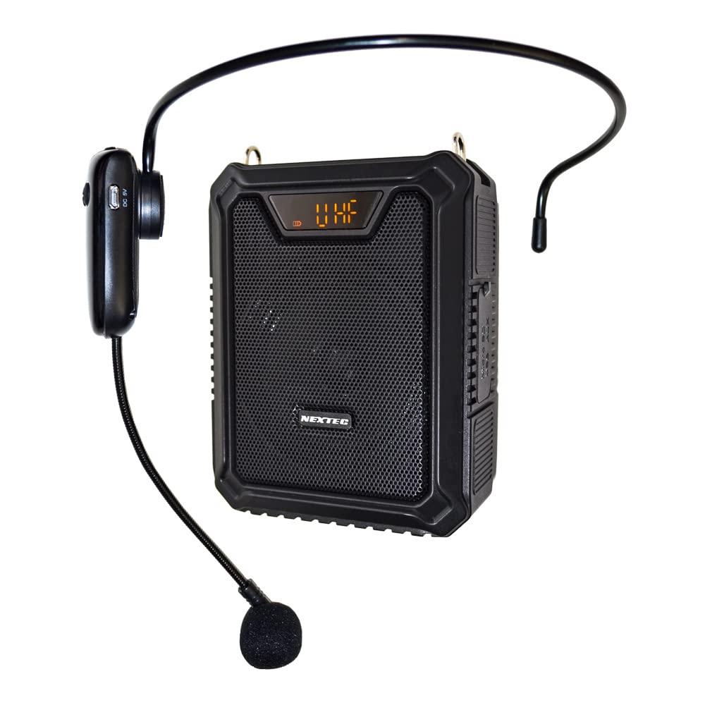 NEXTEC Wireless Portable Loudspeaker Prevents droplet infection at cash F.R.C. NX-BV20WP (W) registers, counters, etc.!