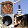 Heavy Duty Chimney Sweep Brush Set Stainless Steel Wire 12mm Threaded For Heating Stove Fireplace Flue Pipe Cleaning Accessories