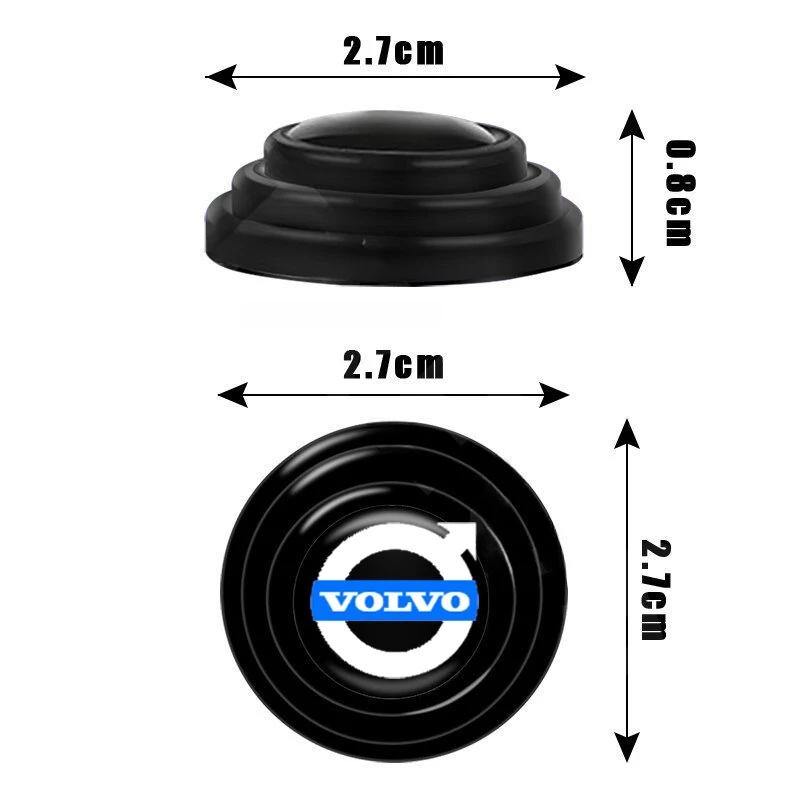 For Volvo Car Door Anti-shock Silicone Pad Anti-collision Soundproof Shock For XC60 S60 S80 XC90 V60 XC40 C40 S40 Accessories