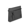 Louis Vuitton Aerogram Logo Zippered Leather Pouch Unisex Pouch Gray Black M69837