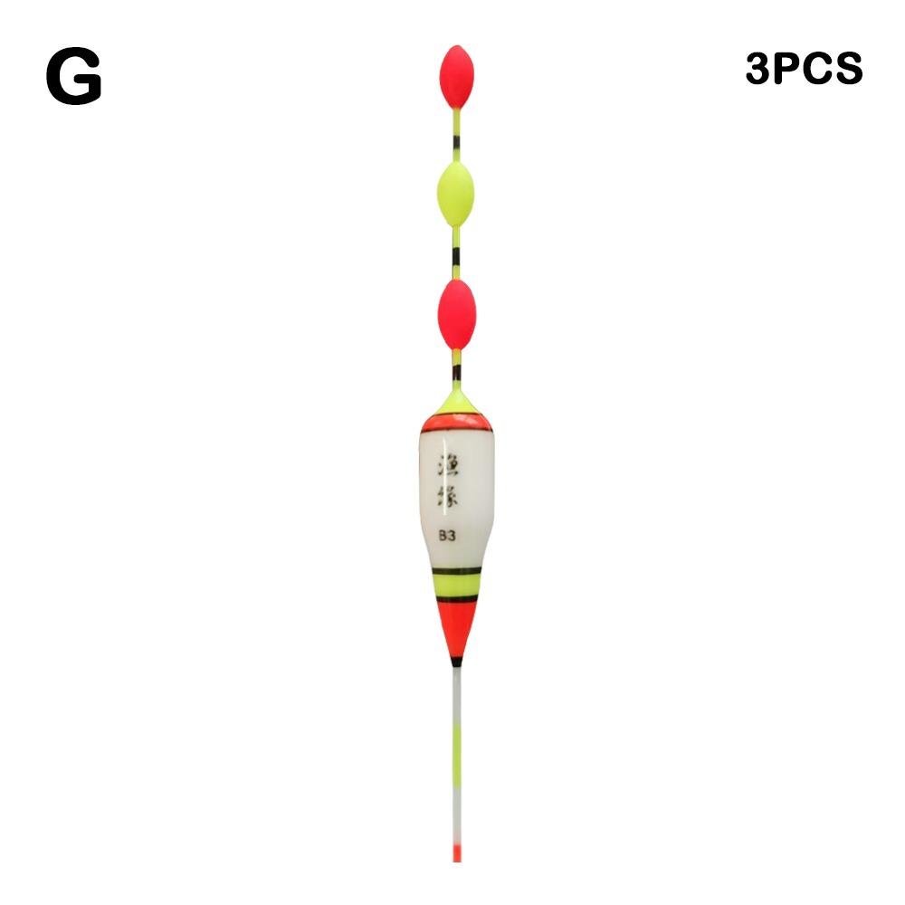 3pcs Fishing Floats Superfine Workmanship Dual-purpose Freshwater Floaters Fishing Tackle Buoy Ice Fishing Accessory