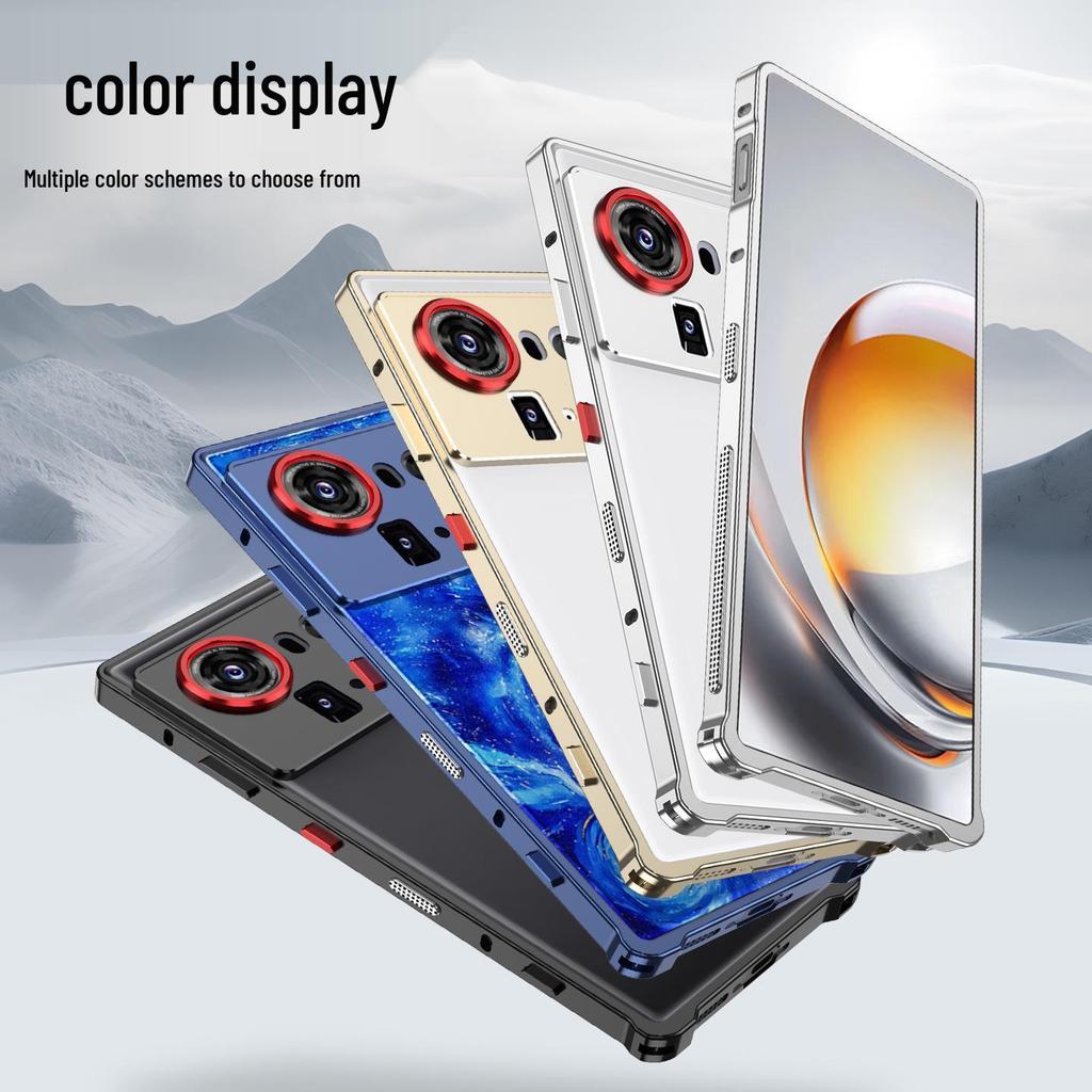 Nubia Z80 Ultra Seahorse Buckle Edge Case Z70S Ultra Heat Dissipation Cover