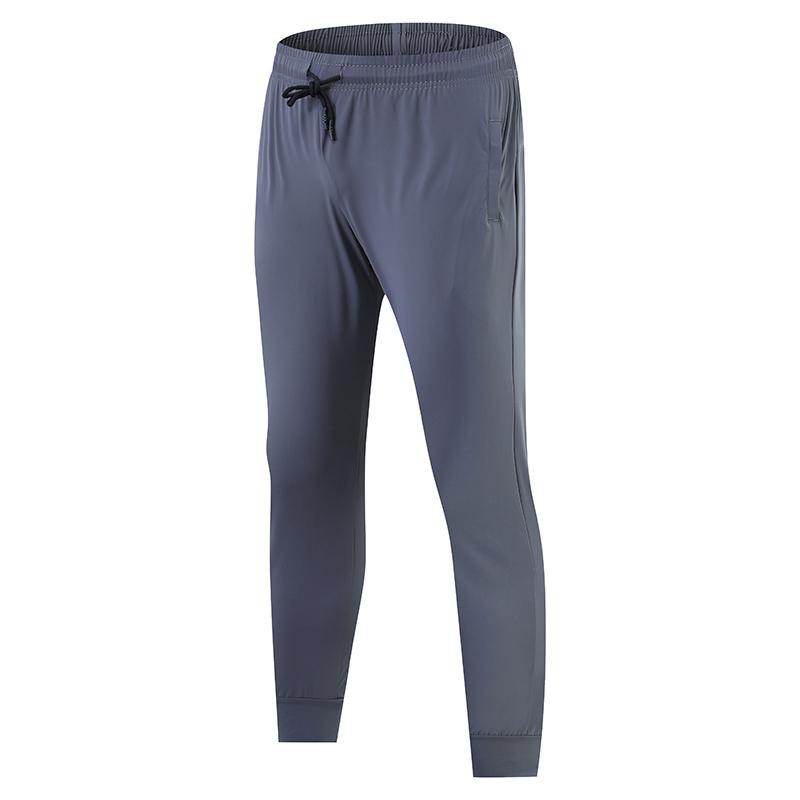 New Summer Quick Drying Running Pants for Men Thin and Breathable Ice Silk for Men Elastic and Versatile Breathable Pants