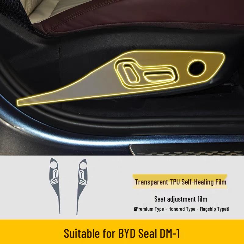 Transparent Interior Film for BYD Seal EVI Console Screens - Fits 25 Models