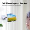 Uchwyt na telefon komórkowy Wielofunkcyjny Samoprzylepny Bez wiercenia Montowany na ścianie Wspornik do podtrzymywania telefonu komórkowego do łazienki