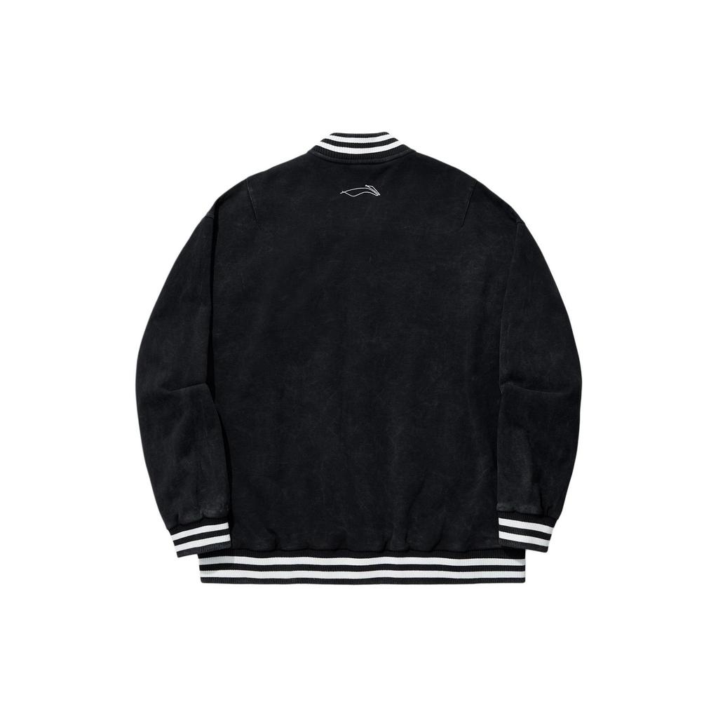 Li Ning Baseball Jacket Men's Black AFDU247-1