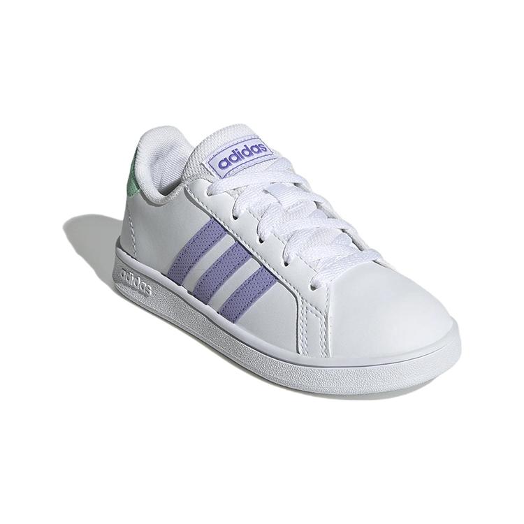 Adidas Neo GRAND COURT K Comfortable Low top Kids' Skateboarding Shoes White Kids' GX5775