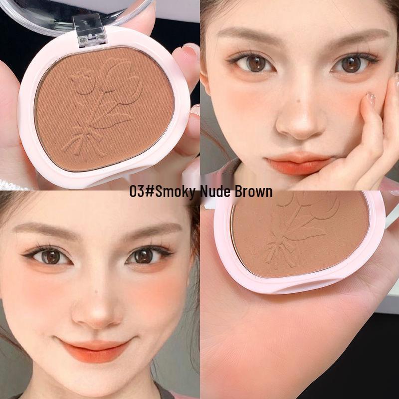 NOVO Velvet Mist Blush: Natural Nude Contour Enhancer for a Flawless Complexion